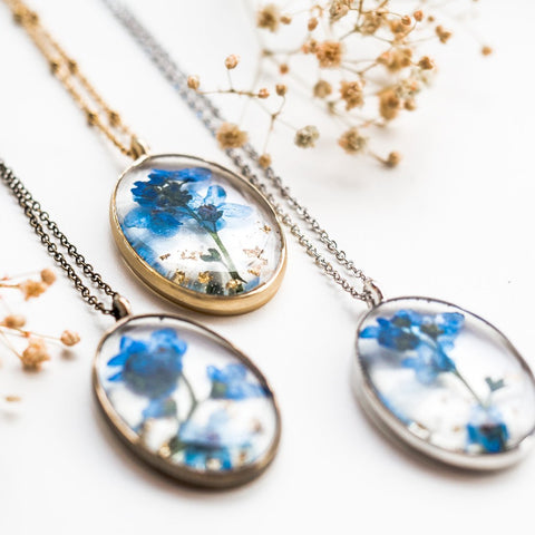 Explore our enchanting handmade necklaces, inspired by space, stars, fairytales, magic, nature, and flowers.