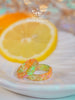 Handmade Iridescent Citrus Resin Ring - Mermaidcore Handmade Sparkle Jewelry - 13th Psyche