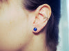 Handmade Stainless steel mini stud earrings, set of 3 - 13th Psyche