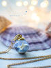 Handmade Ocean inspired Starfish and shells resin ball necklace - 13th Psyche