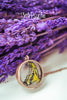 Handmade Swallowtail butterfly resin pendant necklace - 13th Psyche