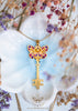 Handmade Fairytale Purple butterfly key necklace - 13th Psyche