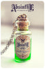 Handmade Absinthe bottle necklace - 13th Psyche