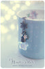 Handmade Snowflake star vial pendant necklace - 13th Psyche