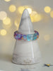 Handmade Iridescent Blue and purple resin ring - 13th Psyche